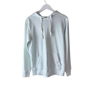 Trunks Surf & Swim Co. Terry Hoodie Women's Pullover Sweatshirt Small Mint Green